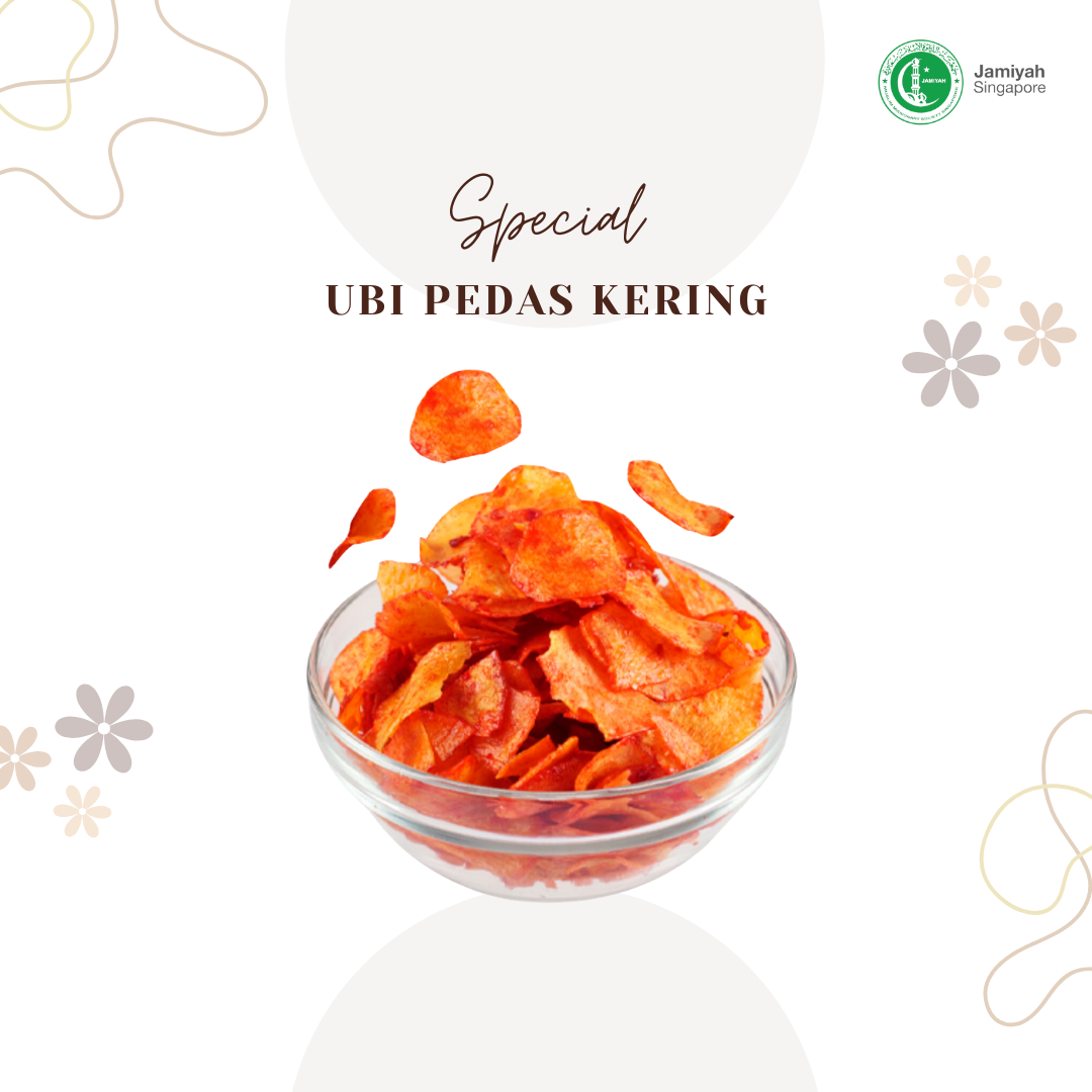Ubi Pedas Kering